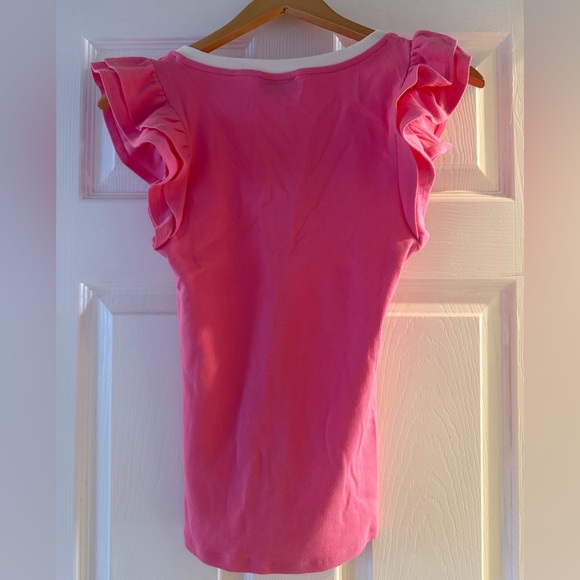 VICI | Ruffled V-Neck Tee - Picture 4 of 4